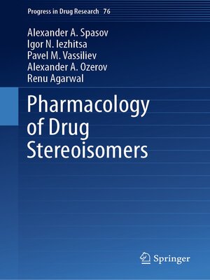 cover image of Pharmacology of Drug Stereoisomers